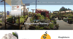 Desktop Screenshot of ploughsharesnursery.com